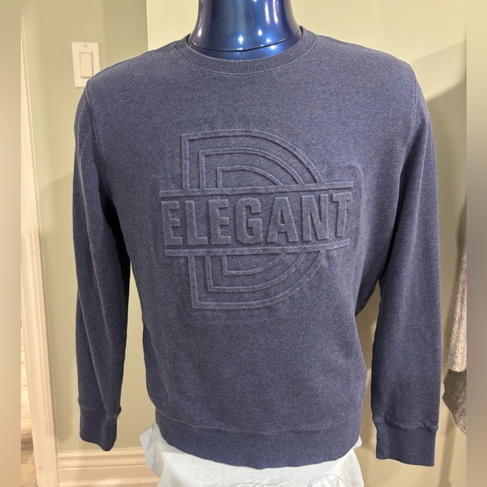 5/$10 Men's Blue Cotton Sweater